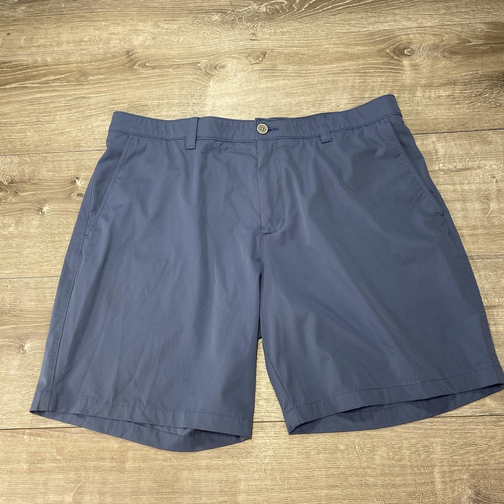 Southern‎ Tide Shorts Mens 40 Blue Brrr Nylon Spandex Golf Chino Casual